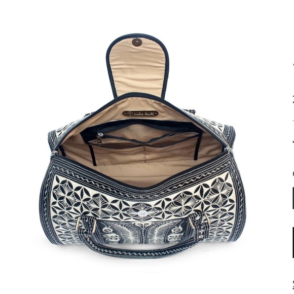 Chic Grey and Cream Satchel. Mini Weekend thru Banda Bags